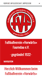 Mobile Screenshot of fussballverein-faurndau.de